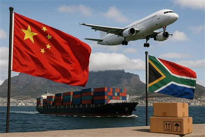 Frete marítimo da China para Durban